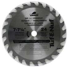 7-1/4" 24T ATB Framing & Decking Blade - Bulk