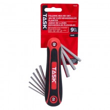 9pc SAE Soft Grip Hex Key Set - 1/pack