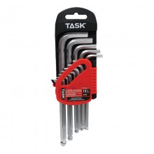 13pc SAE Ball-End L-Type Hex Key Set - 1/pack