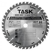 7-1/4" 40T ATB Hardbody Thin Kerf Fine Finishing Blade - Bulk