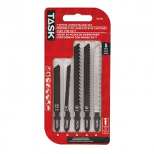 5pc T-Shank Jigsaw Blade Set - Sandwich Blister