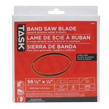 56-1/8" 1/4" 6 TPI Band Saw Blade - 1/pack