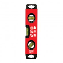 9.5" Magnetic Aluminum Box Beam Torpedo Level - 1/pack