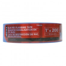 1" x 200' Blue PVC Flagging Tape