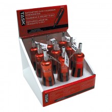 13-in-1 Ratcheting Screwdriver with Aluminum Handle - 9 per Display Box